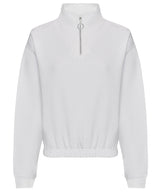 Women's Cropped 1/4 Zip Sweatshirt