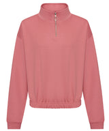 Women's Cropped 1/4 Zip Sweatshirt