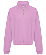 Women's Cropped 1/4 Zip Sweatshirt