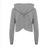 Girlie Cross Back Hoodie