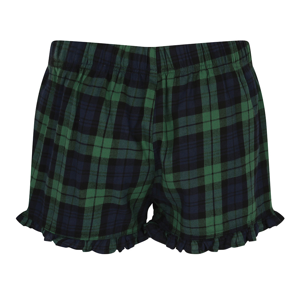 Women's Tartan Frill Shorts