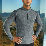 Men's TriDri Seamless Zip Top