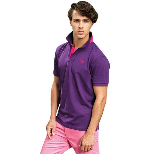 Contrast Men's Polo Shirt