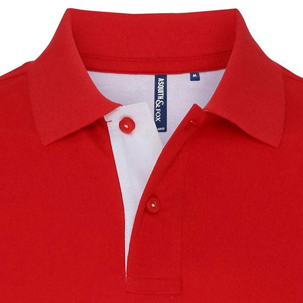 Contrast Men's Polo Shirt