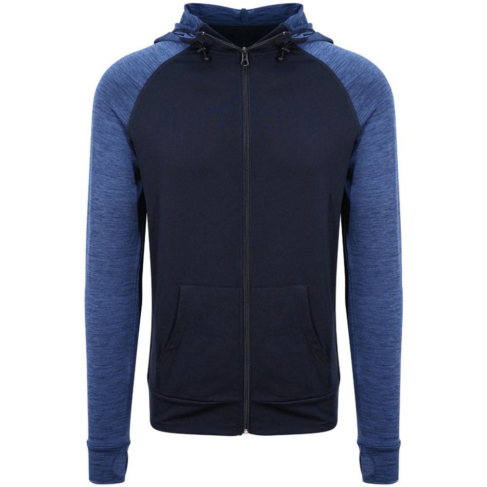 Men's Contrast Sports Zip Hoodie