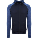 Men's Contrast Sports Zip Hoodie