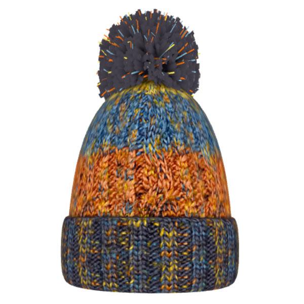 Corkscrew Pom Beanie