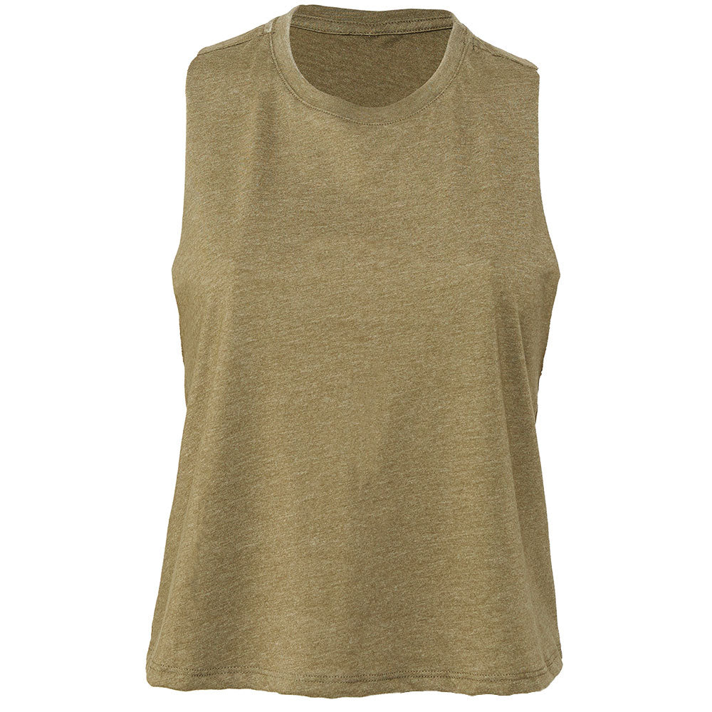 Cropped Racerback Tank