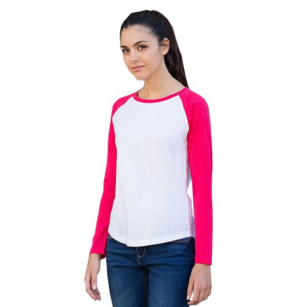 Women's Long Sleeve Baseball T Shirt