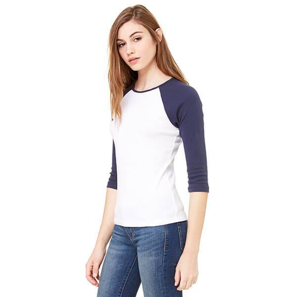 Women's ¾ Sleeve Baseball T Shirt