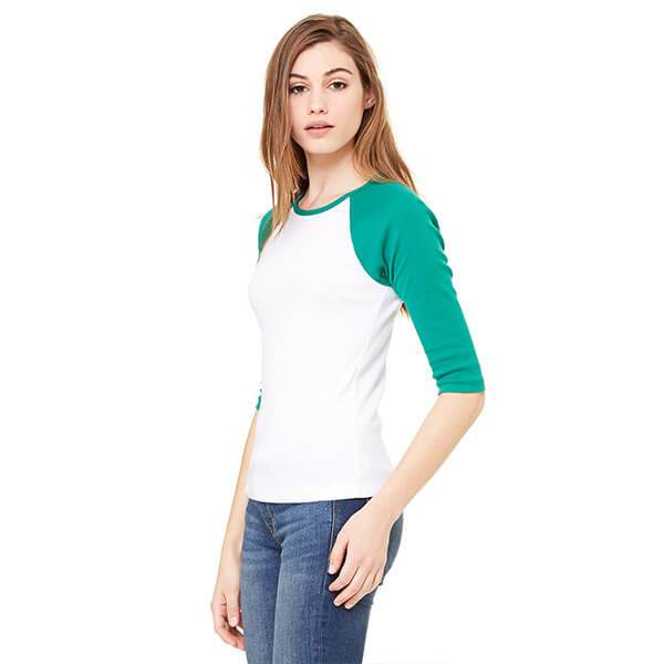 Women's ¾ Sleeve Baseball T Shirt