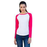 Women's Long Sleeve Baseball T Shirt