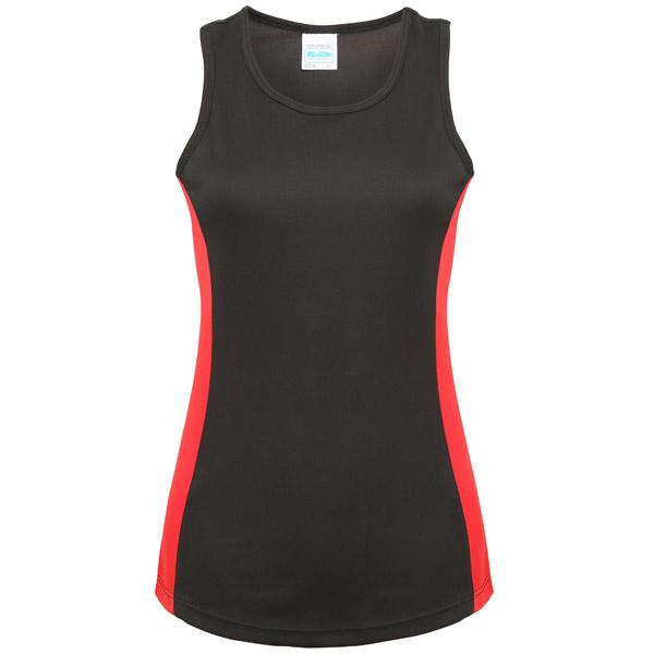 Women's Contrast Sports Vest