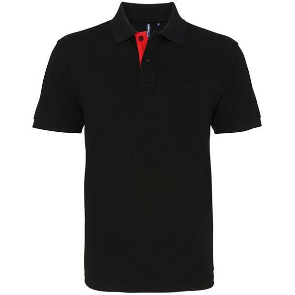 Contrast Men's Polo Shirt