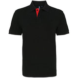 Contrast Men's Polo Shirt