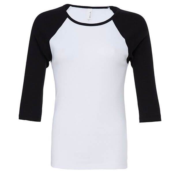 Women's ¾ Sleeve Baseball T Shirt