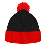 Two Tone Bobble Beanie