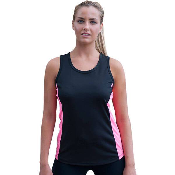 Buy Wholesale China Female New Contrasting Color Fitness Vest U