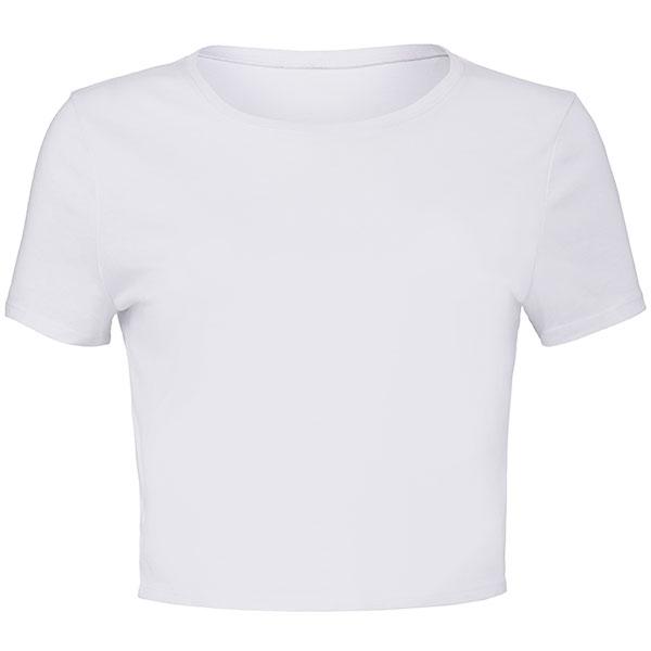 Plain t shirt crop top on sale