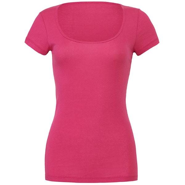 Women's Wide Neck T Shirt