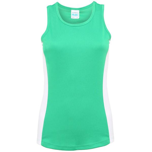 Women's Contrast Sports Vest