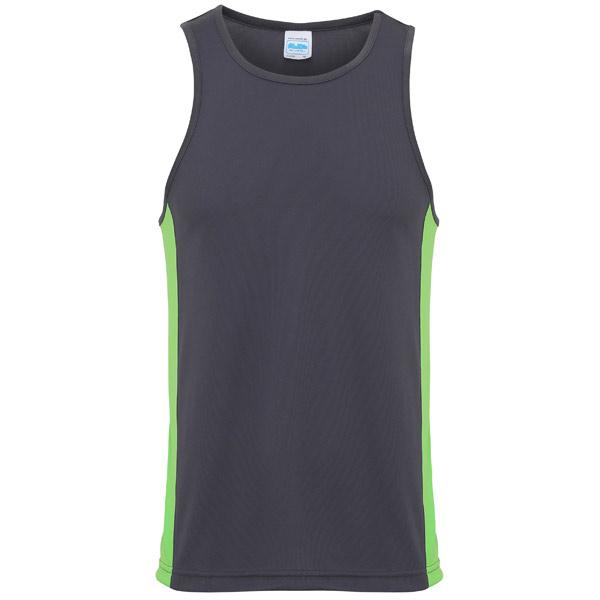 Men's Contrast Sports Vest