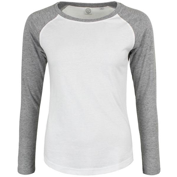 Women's Long Sleeve Baseball T Shirt