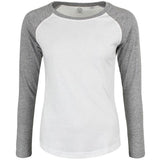 Women's Long Sleeve Baseball T Shirt