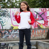 Kids Long Sleeve Baseball T-Shirt