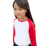 Kids Long Sleeve Baseball T-Shirt