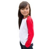 Kids Long Sleeve Baseball T-Shirt