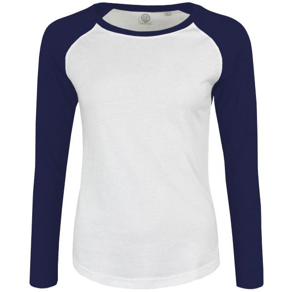 Women's Long Sleeve Baseball T Shirt