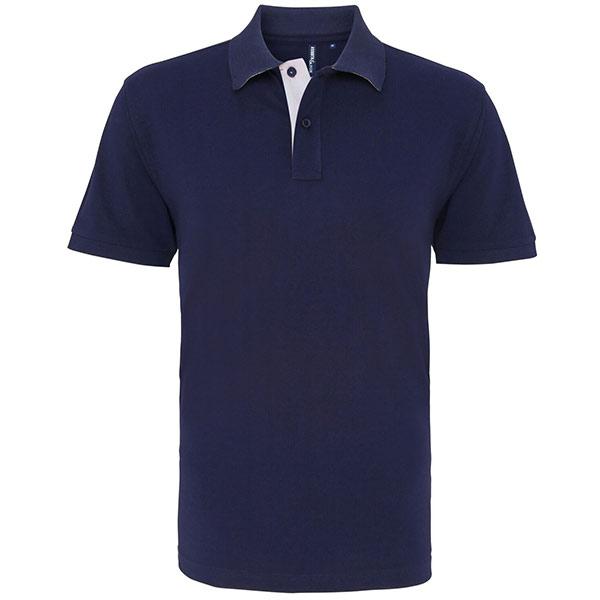 Contrast Men's Polo Shirt