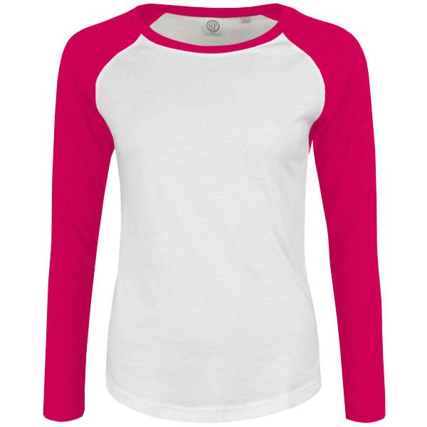 Women's Long Sleeve Baseball T Shirt