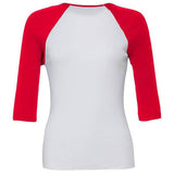 Women's ¾ Sleeve Baseball T Shirt