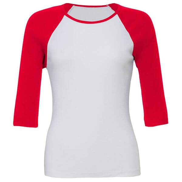 Women's ¾ Sleeve Baseball T Shirt