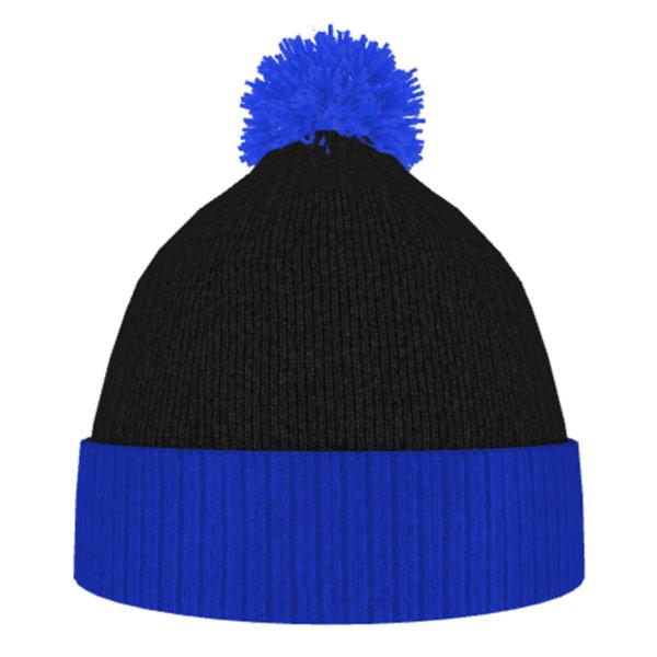 Two Tone Bobble Beanie