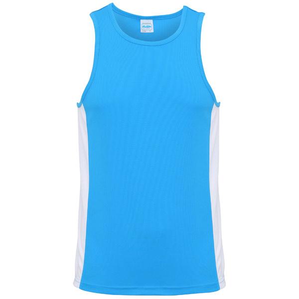 Men's Contrast Sports Vest