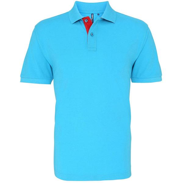 Contrast Men's Polo Shirt