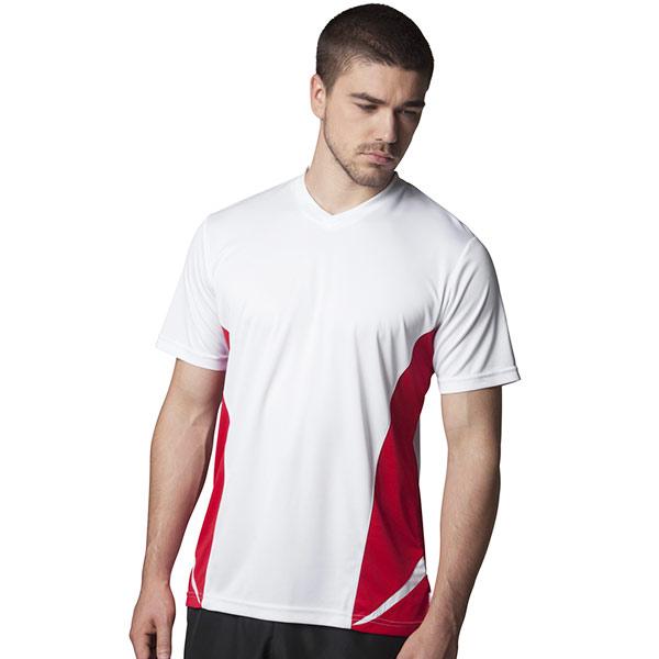 Men's Sports V Neck T Shirt