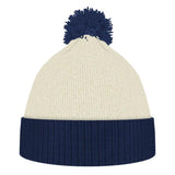 Two Tone Bobble Beanie