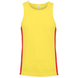 Men's Contrast Sports Vest